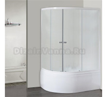 Душевой уголок Royal Bath RB 8120BK-C-R с поддоном