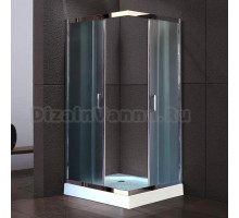 Душевой уголок Royal Bath RB80HP-C-CH с поддоном