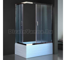 Душевой уголок Royal Bath RB8100BP-C-CH-R с поддоном