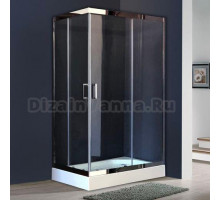 Душевой уголок Royal Bath RB8120HP-T-CH-R с поддоном