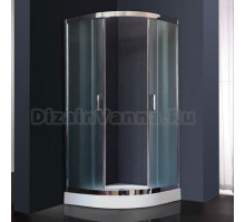 Душевой уголок Royal Bath RB 100-HK-C-CH с поддоном