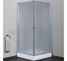 Душевой уголок Timo TL-8002 Fabric Glass с поддоном