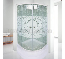 Душевой уголок Triton Стандарт 100х100 В узоры