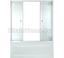 Шторка на ванну Triton полосы 170 см