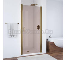 Душевая дверь в нишу Vegas Glass EP 60 05 05 профиль бронза, стекло бронза