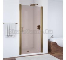 Душевая дверь в нишу Vegas Glass EP 70 05 05 профиль бронза, стекло бронза