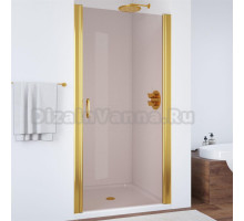 Душевая дверь в нишу Vegas Glass EP 70 09 05 профиль золото, стекло бронза