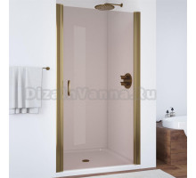 Душевая дверь в нишу Vegas Glass EP 80 05 05 профиль бронза, стекло бронза