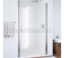 Душевая дверь в нишу Vegas Glass EP 95 08 02 профиль глянцевый хром, стекло шиншилла