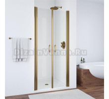 Душевая дверь в нишу Vegas Glass E2P 70 05 01 профиль бронза, стекло прозрачное