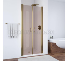 Душевая дверь в нишу Vegas Glass E2P 70 05 05 профиль бронза, стекло бронза