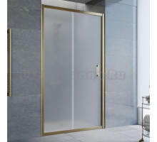 Душевая дверь в нишу Vegas Glass ZP 100 05 10 профиль бронза, стекло сатин