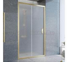 Душевая дверь в нишу Vegas Glass ZP 100 09 10 профиль золото, стекло сатин