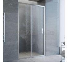 Душевая дверь в нишу Vegas Glass ZP 100 08 02 профиль глянцевый хром, стекло шиншилла