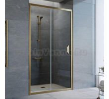 Душевая дверь в нишу Vegas Glass ZP 105 05 01 профиль бронза, стекло прозрачное