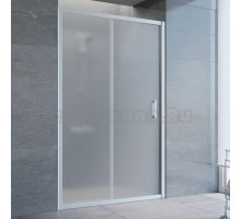 Душевая дверь в нишу Vegas Glass ZP 110 07 10 профиль матовый хром, стекло сатин