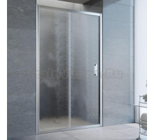Душевая дверь в нишу Vegas Glass ZP 110 08 02 профиль глянцевый хром, стекло шиншилла
