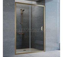Душевая дверь в нишу Vegas Glass ZP 130 05 01 профиль бронза, стекло прозрачное