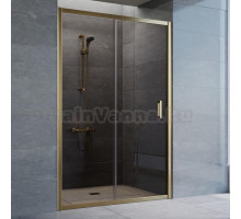 Душевая дверь в нишу Vegas Glass ZP 130 05 05 профиль бронза, стекло бронза