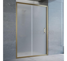 Душевая дверь в нишу Vegas Glass ZP 130 05 10 профиль бронза, стекло сатин