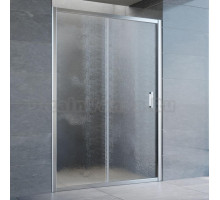 Душевая дверь в нишу Vegas Glass ZP 135 08 02 профиль глянцевый хром, стекло шиншилла