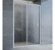 Душевая дверь в нишу Vegas Glass ZP 135 07 02 профиль матовый хром, стекло шиншилла
