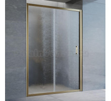 Душевая дверь в нишу Vegas Glass ZP 135 05 02 профиль бронза, стекло шиншилла