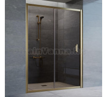 Душевая дверь в нишу Vegas Glass ZP 140 05 05 профиль бронза, стекло бронза