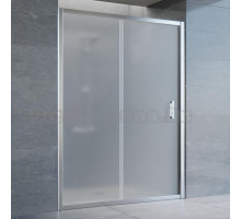 Душевая дверь в нишу Vegas Glass ZP 140 08 10 профиль глянцевый хром, стекло сатин