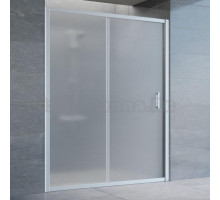 Душевая дверь в нишу Vegas Glass ZP 150 07 10 профиль матовый хром, стекло сатин