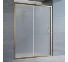Душевая дверь в нишу Vegas Glass ZP 150 05 10 профиль бронза, стекло сатин
