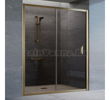 Душевая дверь в нишу Vegas Glass ZP 160 05 05 профиль бронза, стекло бронза