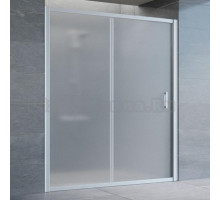 Душевая дверь в нишу Vegas Glass ZP 160 07 10 профиль матовый хром, стекло сатин