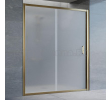 Душевая дверь в нишу Vegas Glass ZP 160 05 10 профиль бронза, стекло сатин