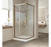 Душевой уголок Vegas Glass ZA 80 05 01 профиль бронза, стекло прозрачное