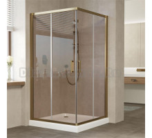 Душевой уголок Vegas Glass ZA 110 05 05 профиль бронза, стекло бронза