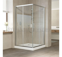 Душевой уголок Vegas Glass ZA 0120 08 01 профиль глянцевый хром, стекло прозрачное