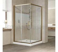 Душевой уголок Vegas Glass ZA 120 05 01 профиль бронза, стекло прозрачное