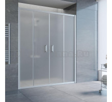 Душевая дверь в нишу Vegas Glass Z2P 220 07 10 профиль матовый хром, стекло сатин