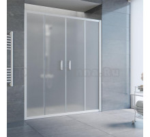 Душевая дверь в нишу Vegas Glass Z2P 220 01 10 профиль белый, стекло сатин