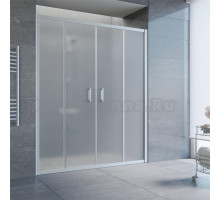 Душевая дверь в нишу Vegas Glass Z2P 210 07 10 профиль матовый хром, стекло сатин