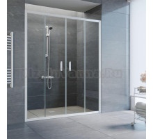 Душевая дверь в нишу Vegas Glass Z2P 200 01 01 профиль белый, стекло прозрачное