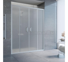 Душевая дверь в нишу Vegas Glass Z2P 190 07 10 профиль матовый хром, стекло сатин