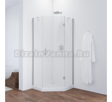 Душевой уголок Vegas Glass AFA-Pen 90 07 10 R профиль матовый хром, стекло сатин