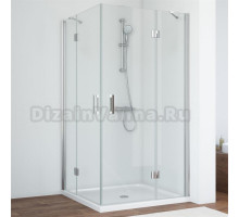 Душевой уголок Vegas Glass AFA 110 08 01 профиль глянцевый  хром, стекло прозрачное