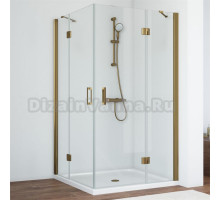 Душевой уголок Vegas Glass AFA 120 05 01 профиль бронза, стекло прозрачное
