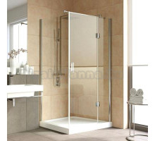 Душевой уголок Vegas Glass AFP-Fis Lux 90 07 01 R профиль матовый хром, стекло прозрачное