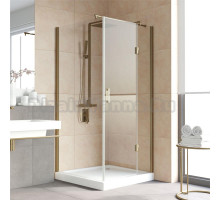 Душевой уголок Vegas Glass AFP-Fis Lux 0100 05 01 R профиль бронза, стекло прозрачное