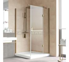 Душевой уголок Vegas Glass AFP-Fis Lux 120*100 05 01 R профиль бронза, стекло прозрачное