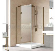 Душевой уголок Vegas Glass AFP-Fis Lux 120*100 05 01 L профиль бронза, стекло прозрачное